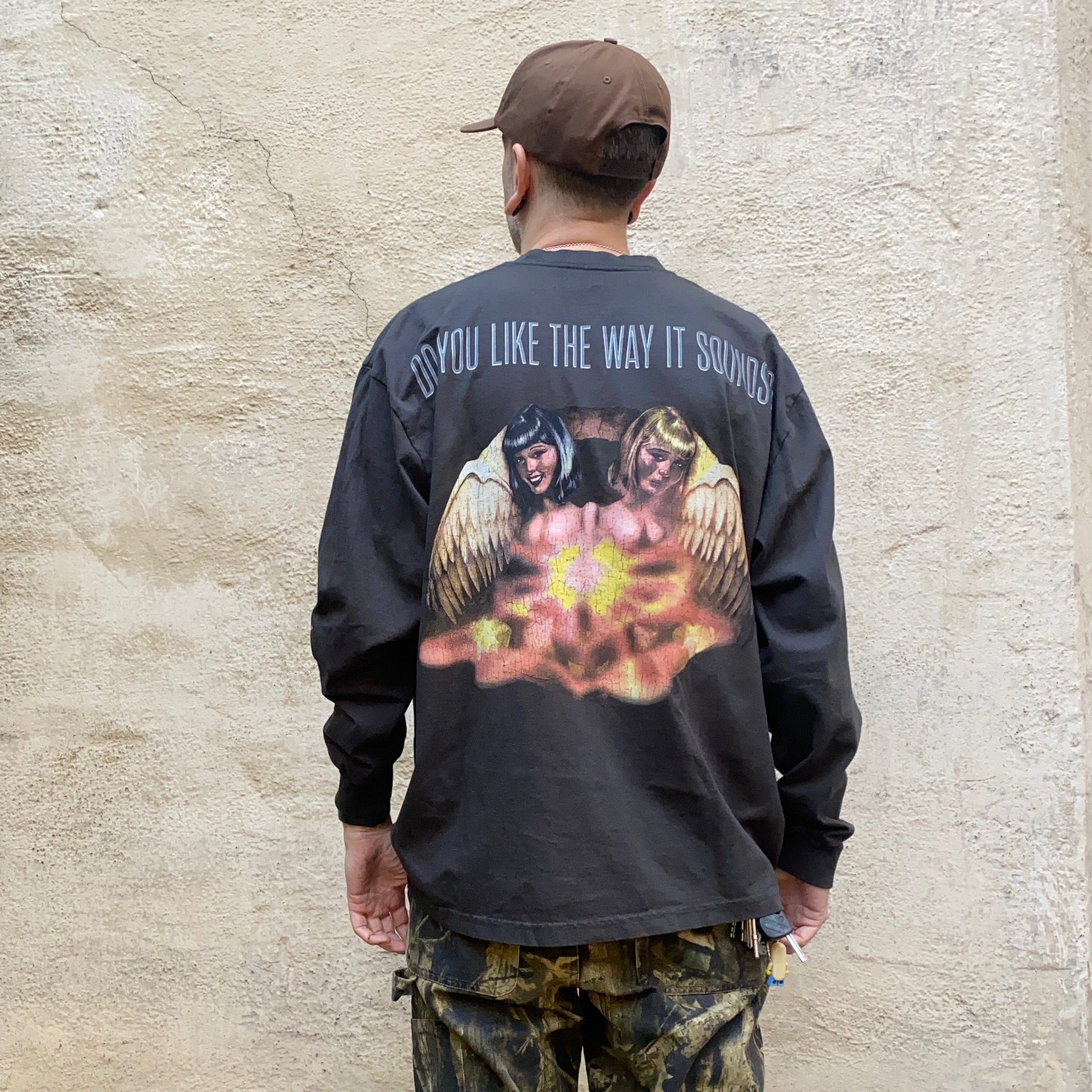 Travis Scott Utopia Circus Maximus 2023 Tour Black Long Sleeve Tshirt