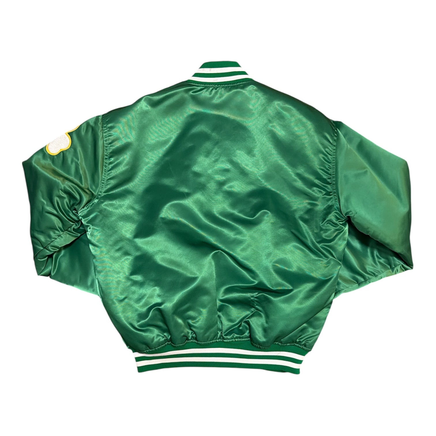 Starter NBA Boston Celtics Nylon Green Bomber Jacket