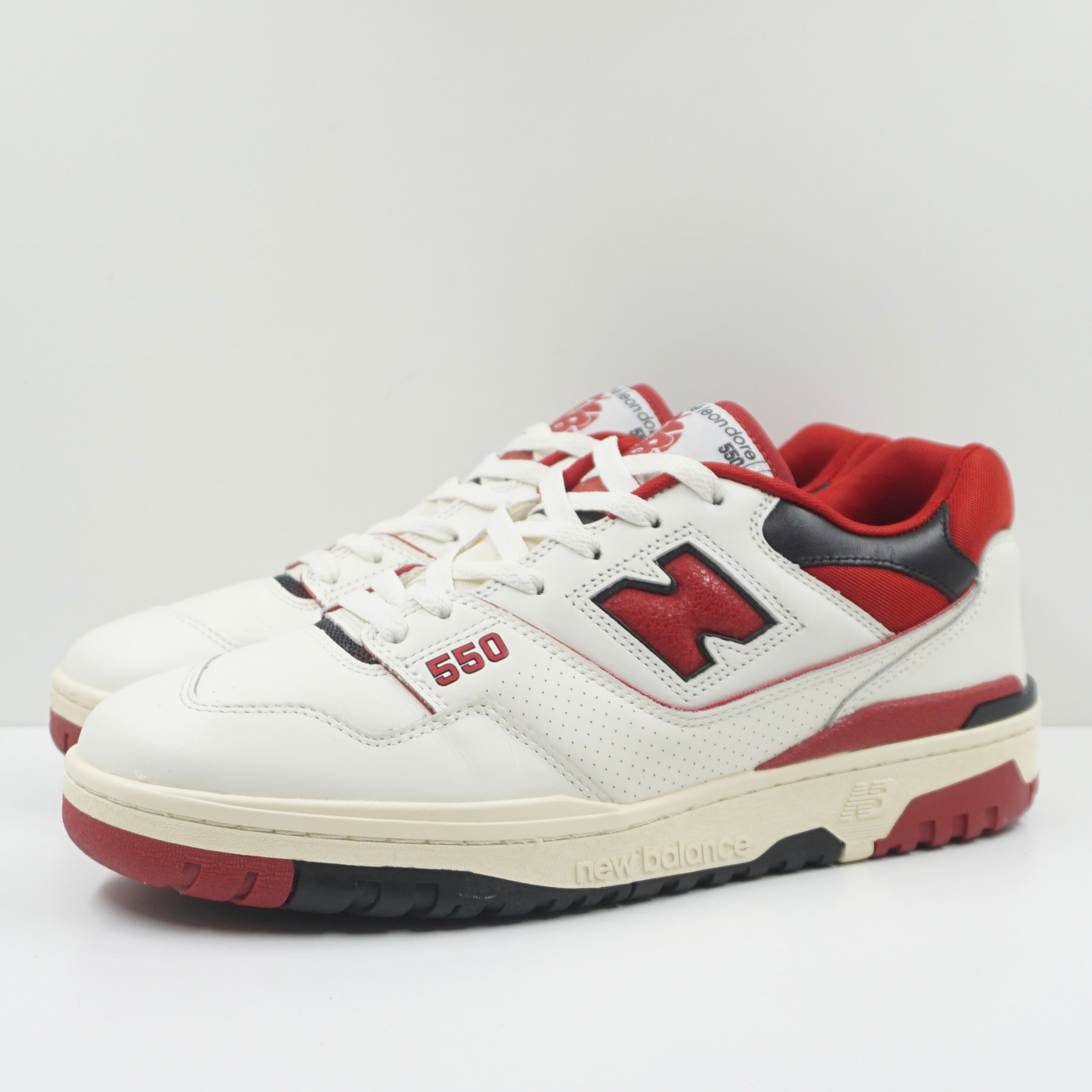 New Balance 550 Aime Leon Dore White Red