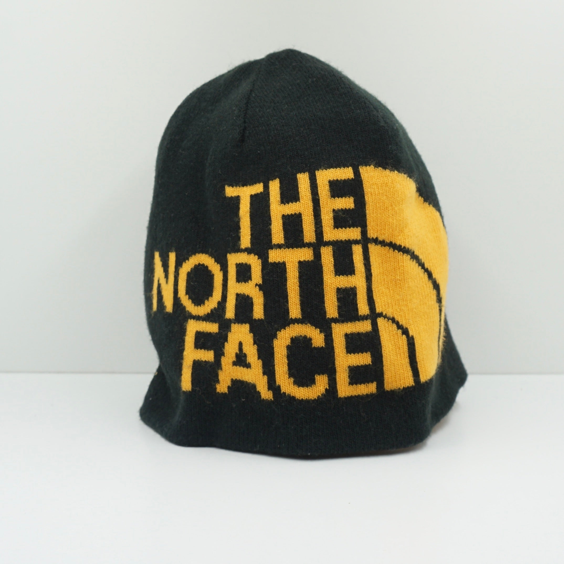 The North Face Black Yellow Beanie