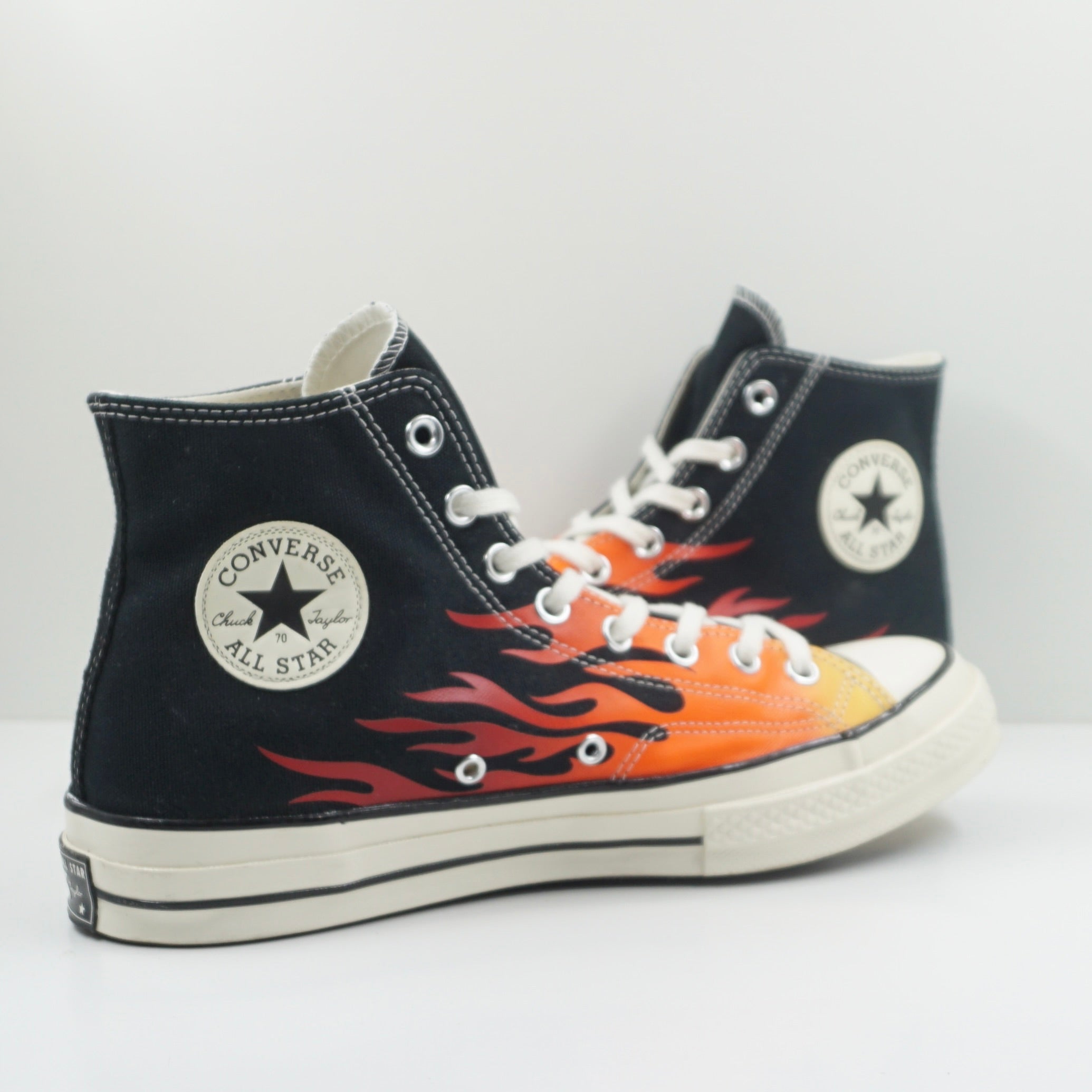 Converse Chuck Taylor All Star 70 Hi Archive Print Flames