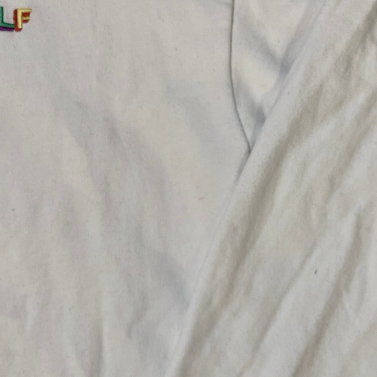 Golf Wang White Small Logo Sweatshirt