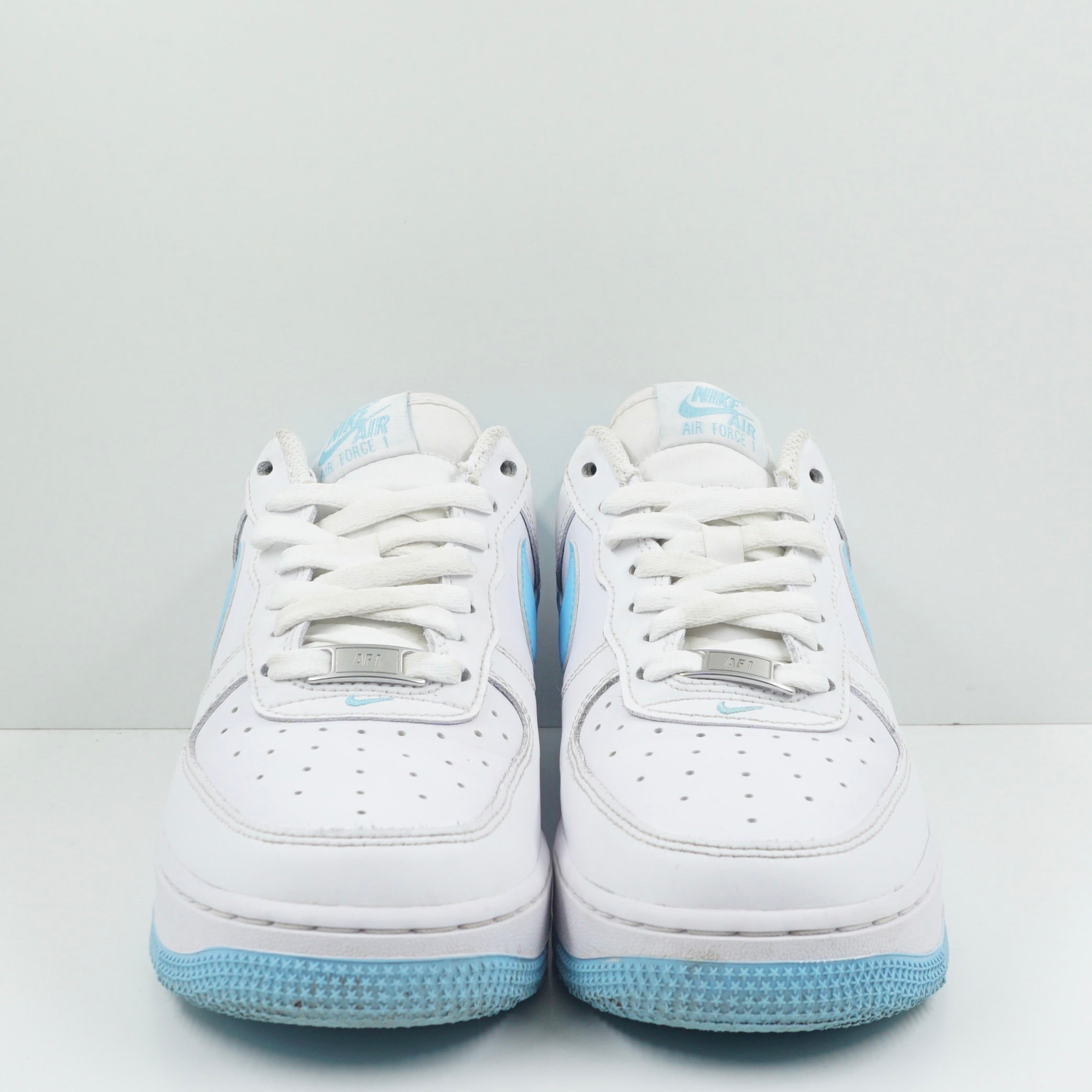 Nike Air Force 1 Low '07 White Aquarius Blue
