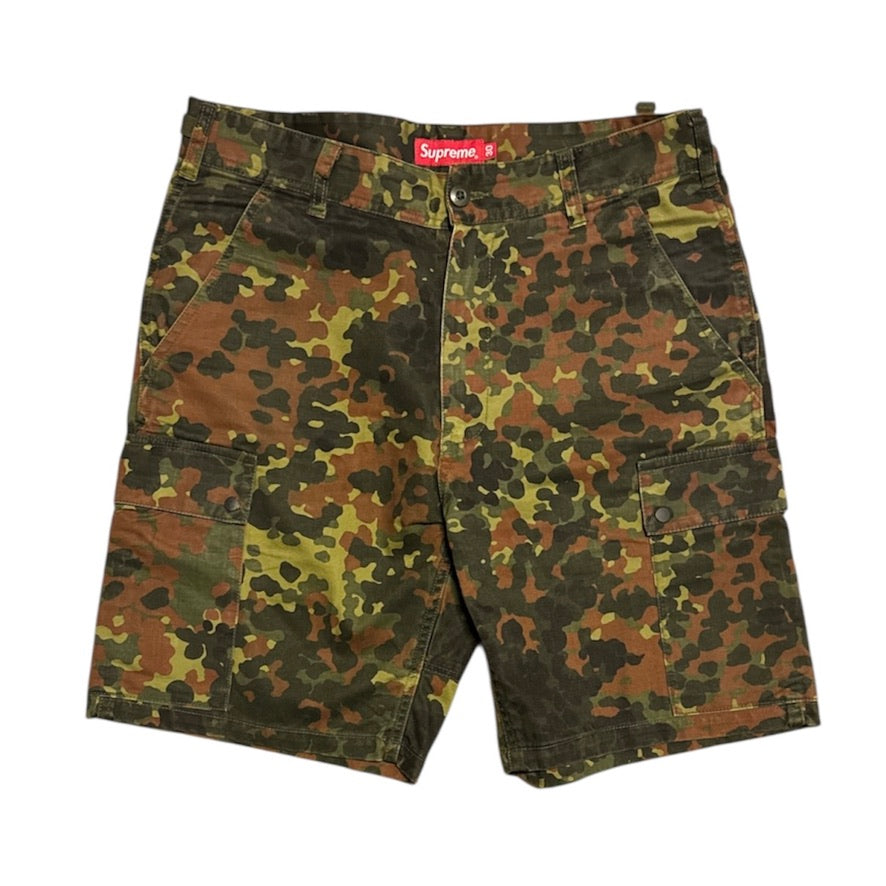 Supreme SS19 Olive German Camo Cargo Shorts
