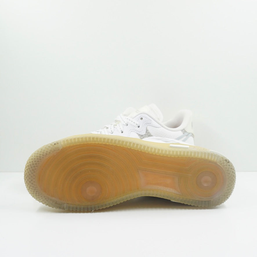 Nike Air Force 1 React White Light Bone