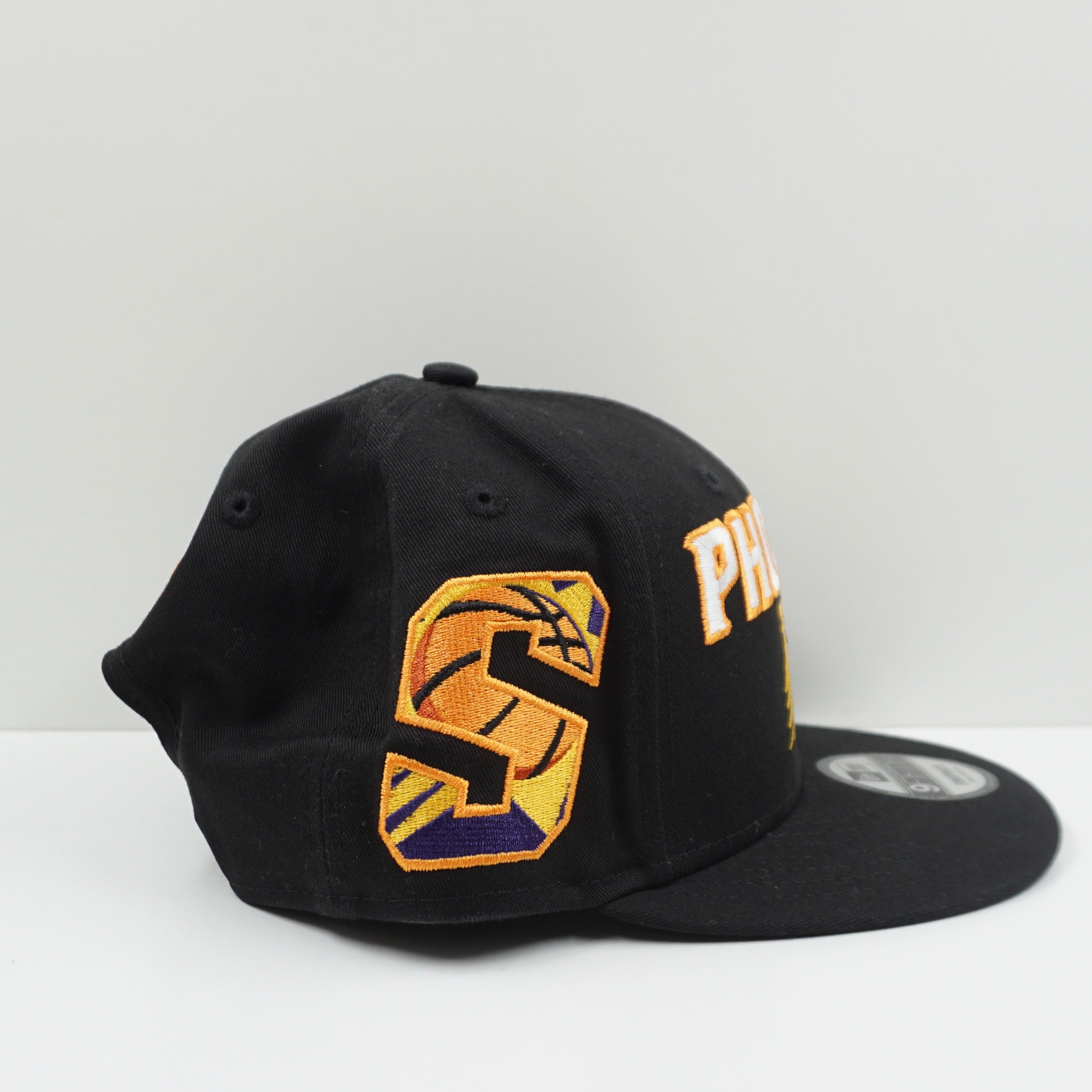 New Era Phoenix Suns Black Snapback Cap