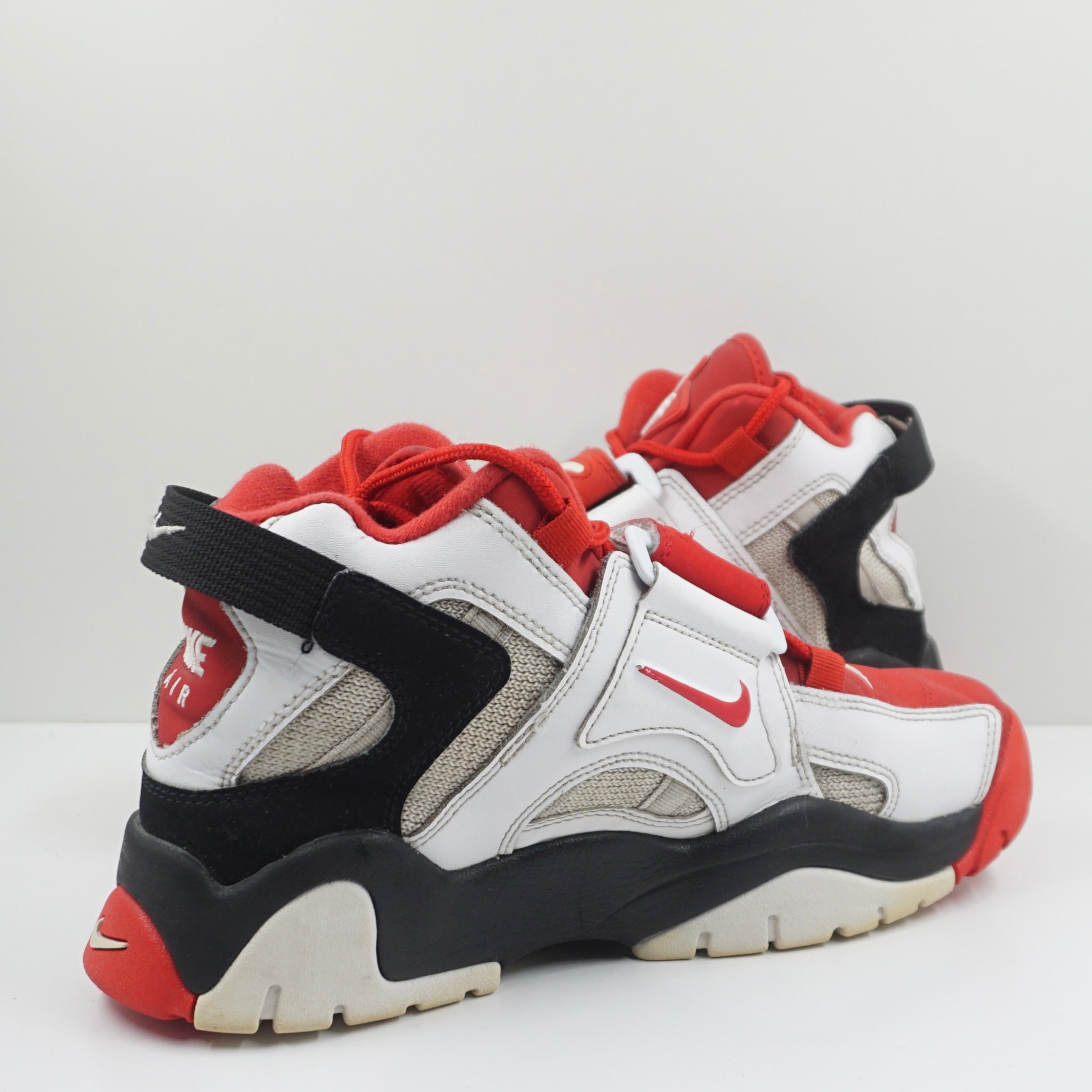 Nike Air Barrage Mid White Black Red
