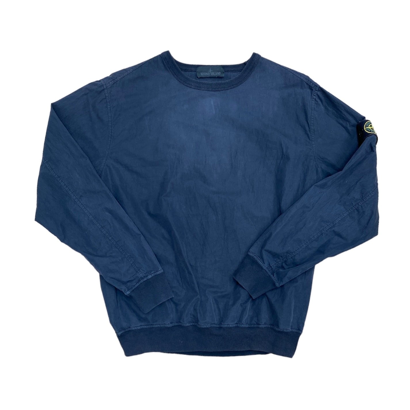 Stone Island Ghost Resin Cotton Sweatshirt