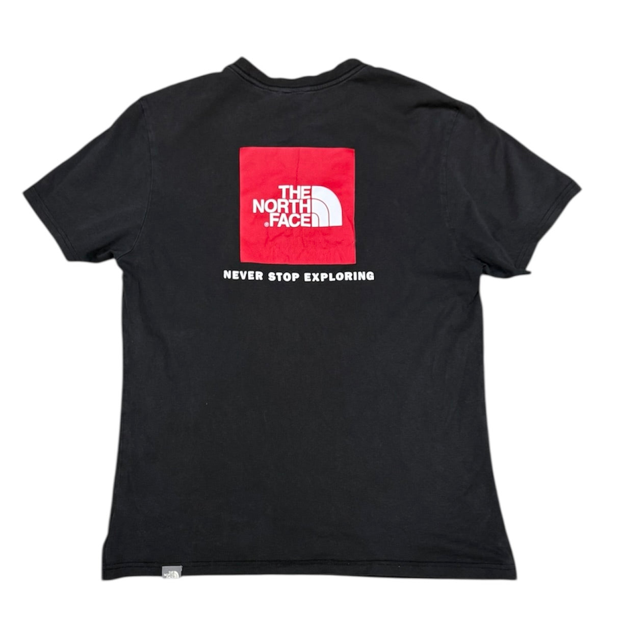 The North Face Black Red Logo Tshirt