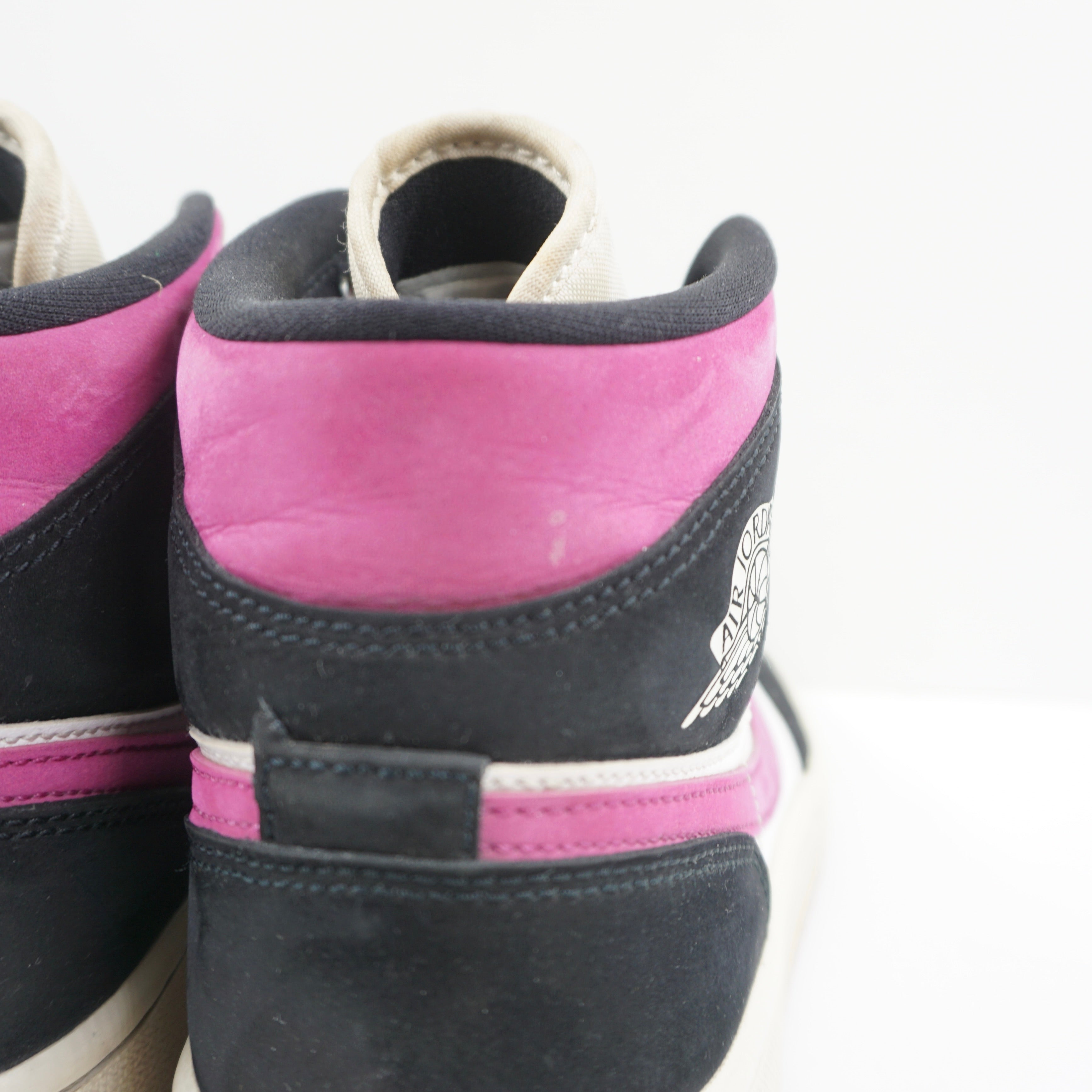 Jordan 1 Mid Magenta Black White (W)