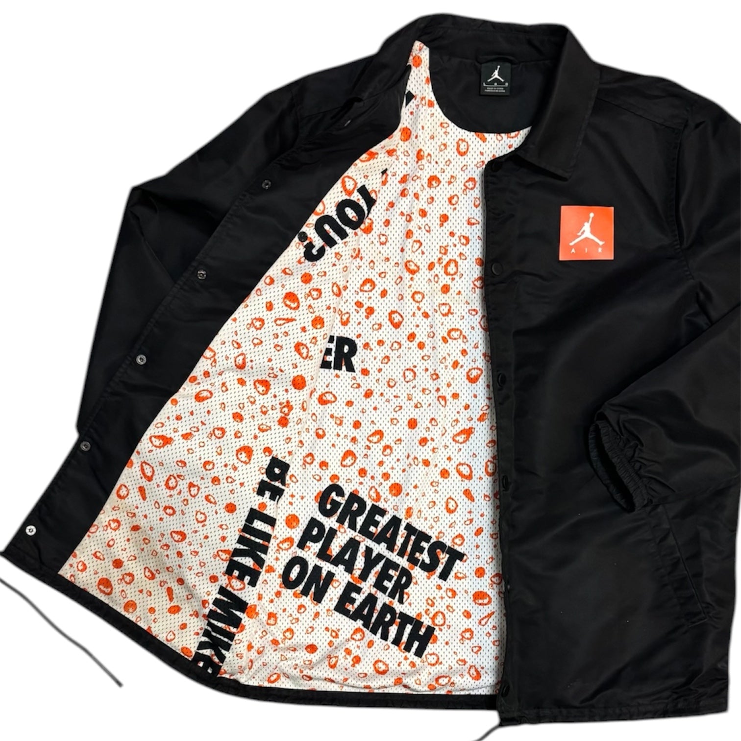 Jordan Like Mike Gatorade Black Coach Jacket