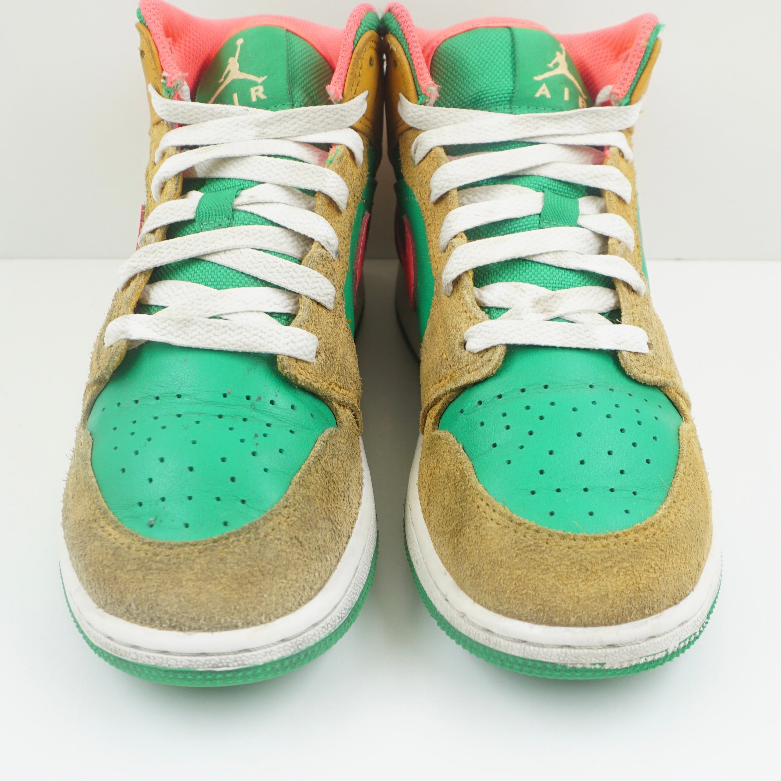 Jordan 1 Mid SE Chutney Lucky Green (GS)