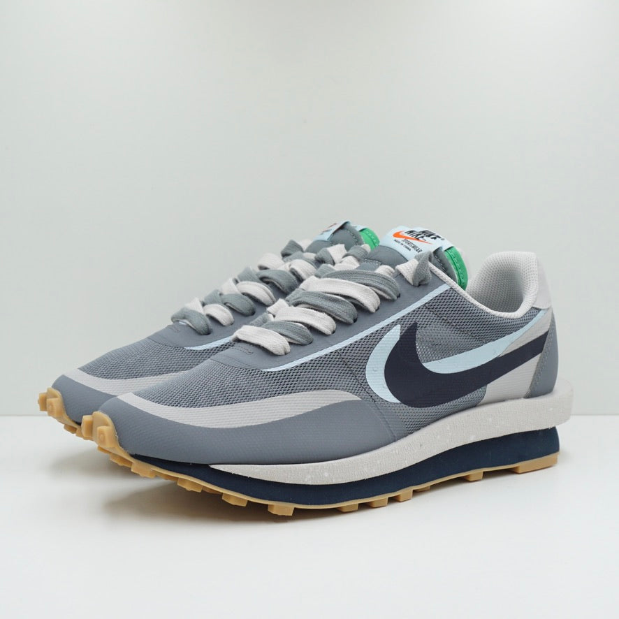 Nike LD Waffle Sacai CLOT Kiss of Death 2 Cool Grey
