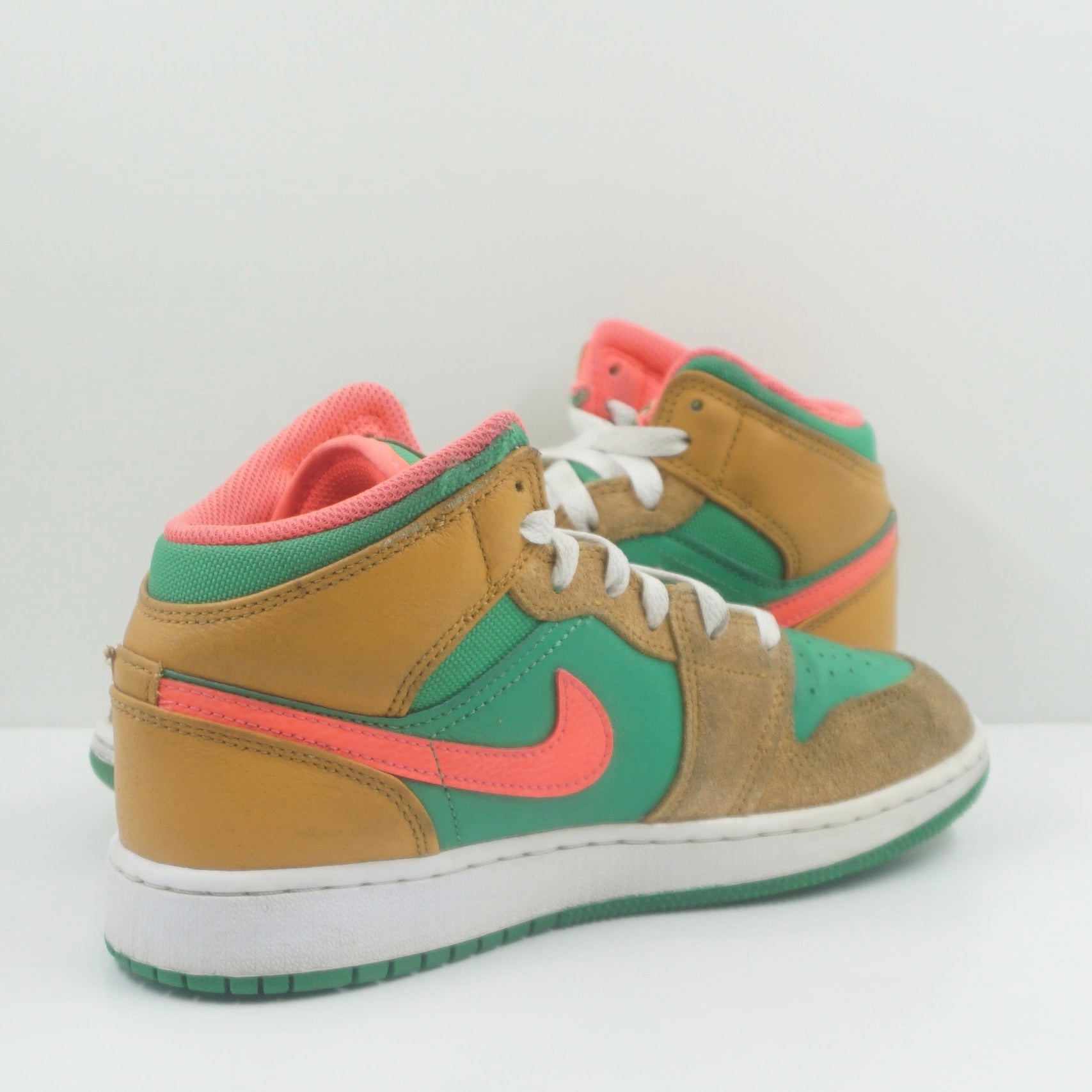 Jordan 1 Mid SE Chutney Lucky Green (GS)