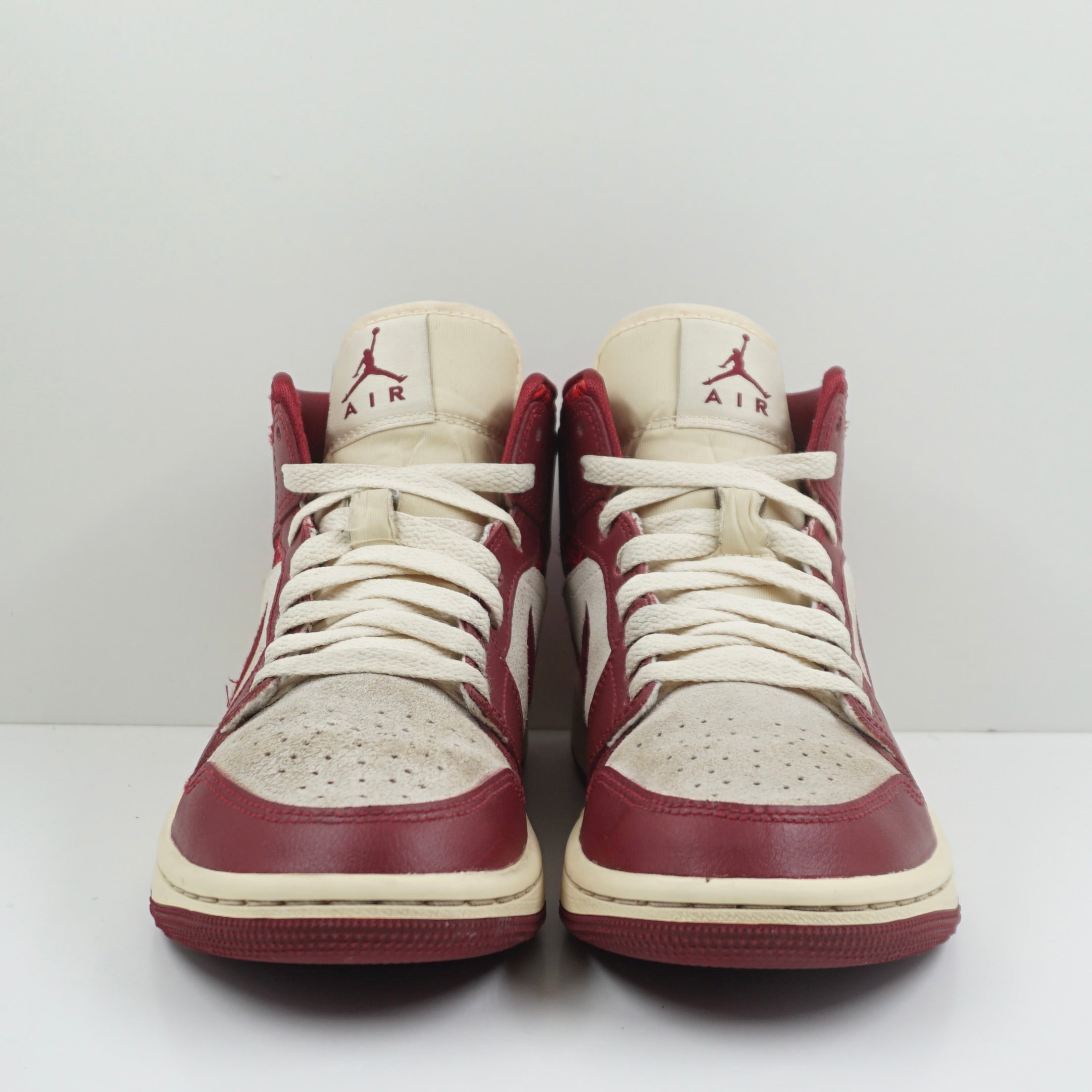 Jordan 1 Mid SE Tiki Leaf Team Red (W)