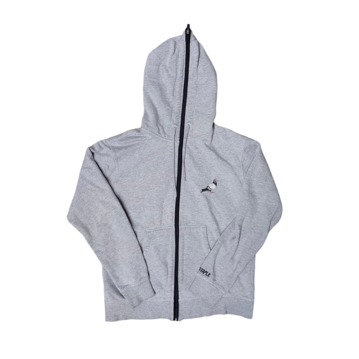 Staple Grey Full Zip Hoodie