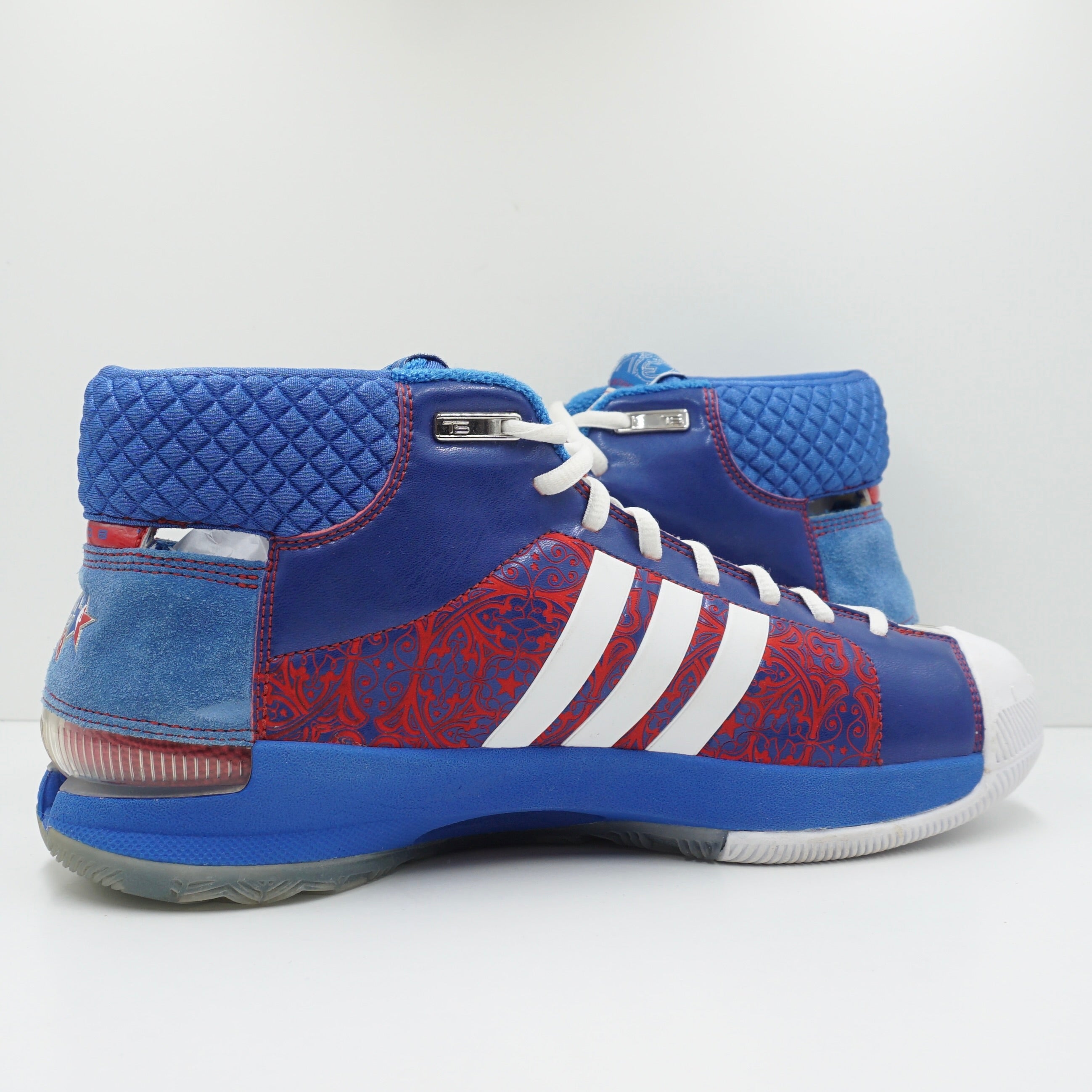 Adidas TS Team Signatur NDLA Blue White Lacer Print Sample