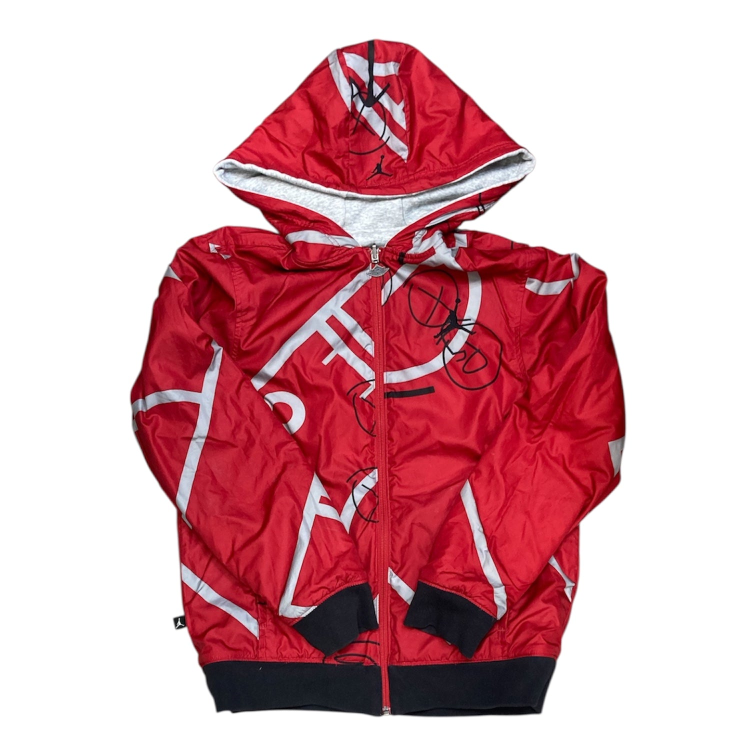 Jordan Red White Black Reversible Jacket