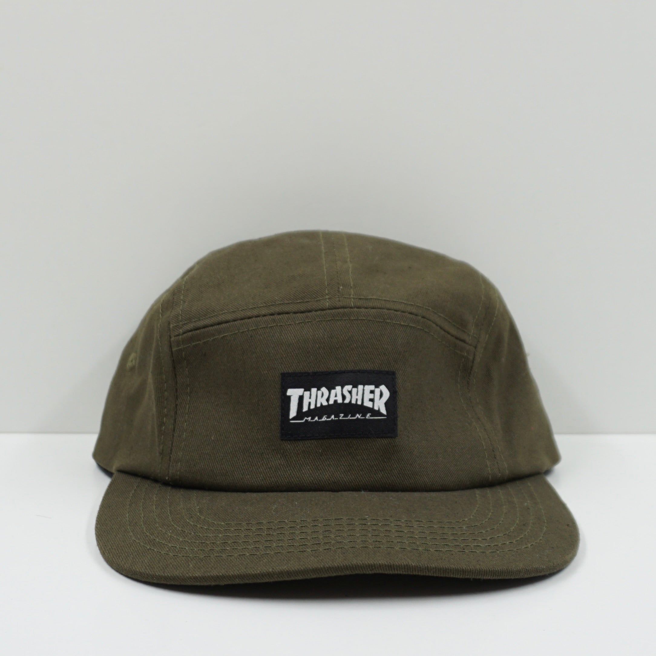 Thrasher 5 Panel Green Cap