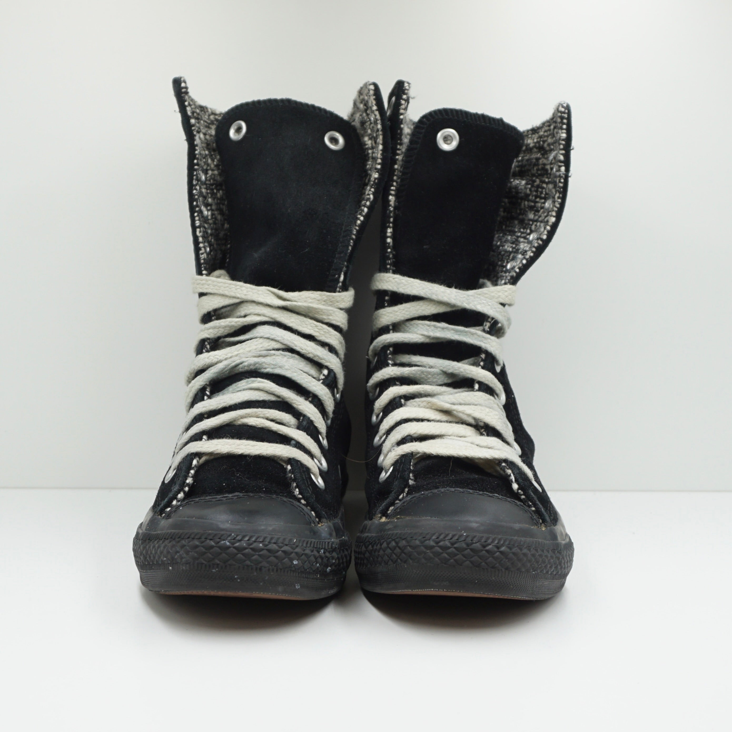Converse All Star Black Suede High