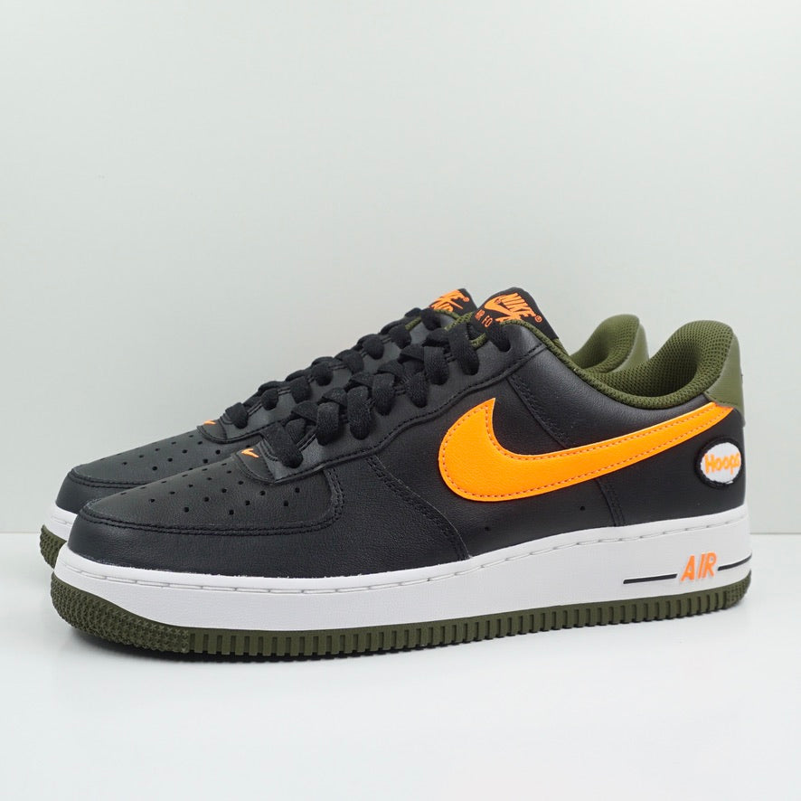 Nike Air Force 1 Low Hoops Black University Gold