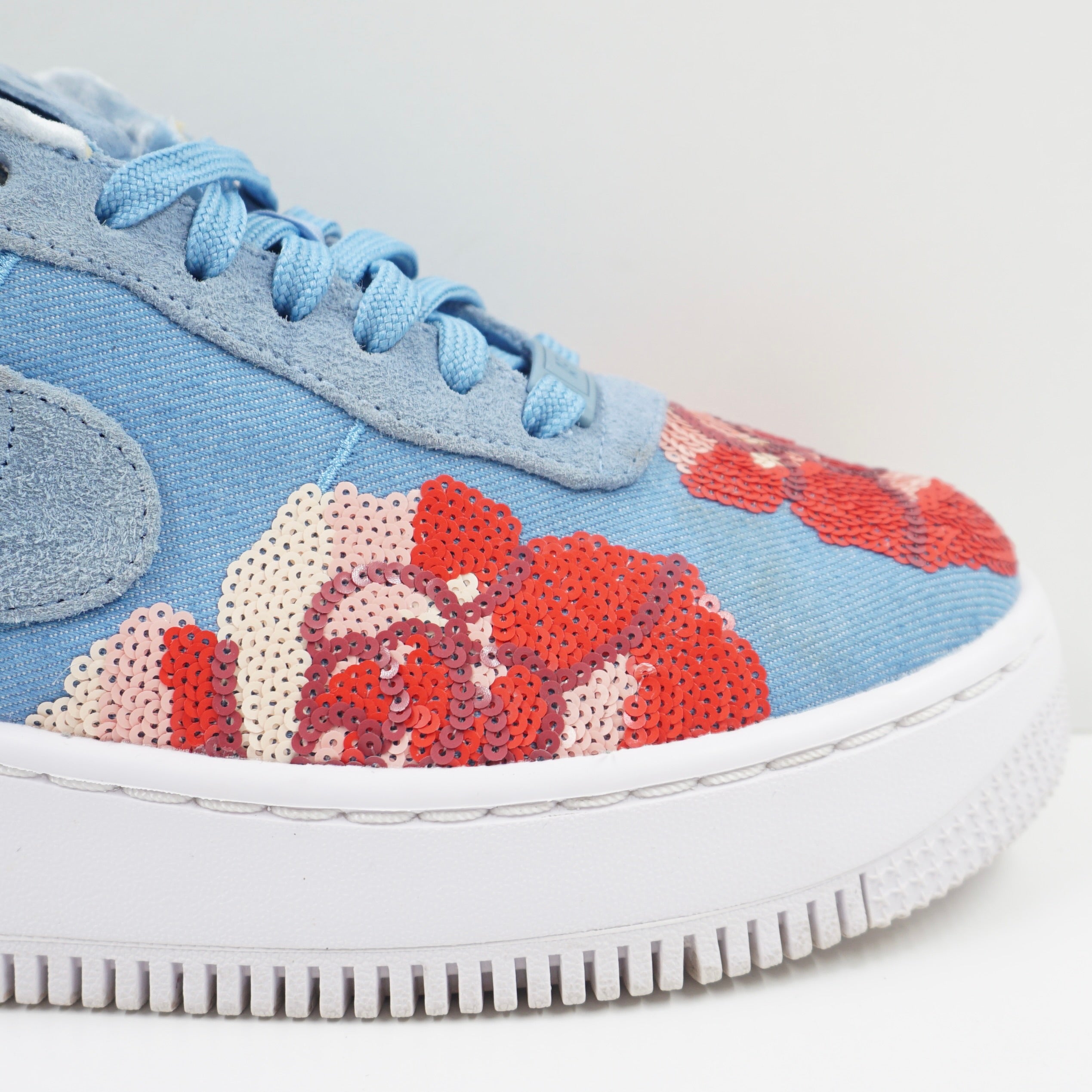 Nike Air Force 1 Upstep Low Denim Rose Sky (W)