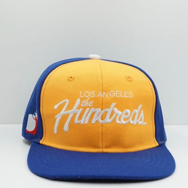 The Hundreds LA Blue Yellow Snapback Cap