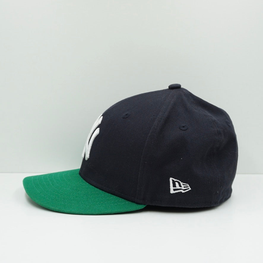 New Era New York Yankees Navy White Green Brim Fitted Cap