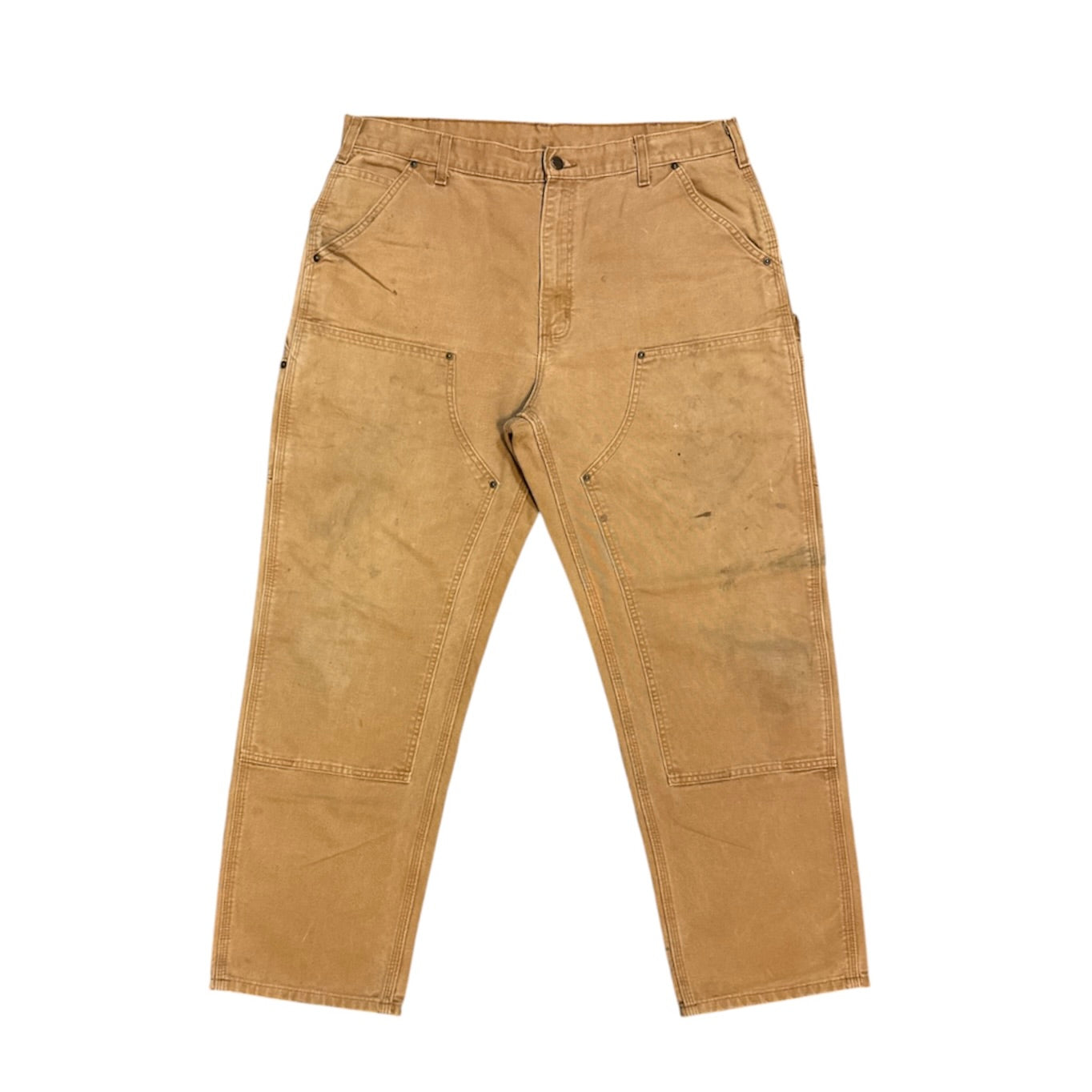 Carhartt Double Knee Dungaree Fit Beige Pants