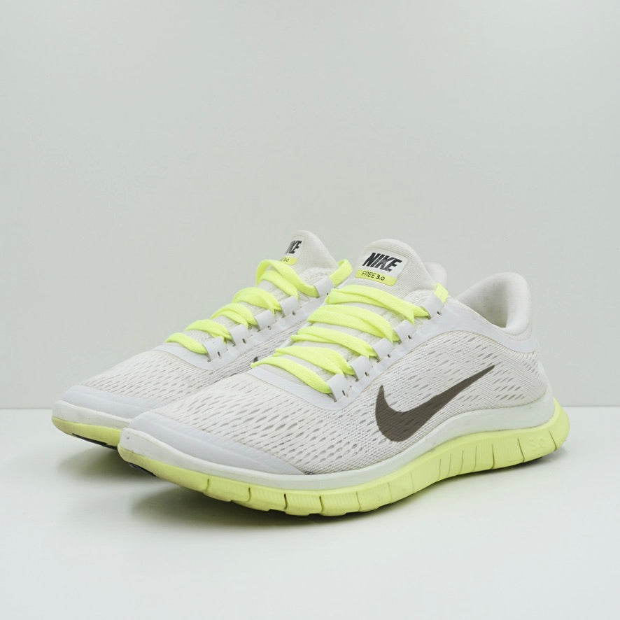 Nike Free 3.0 White Green (W)