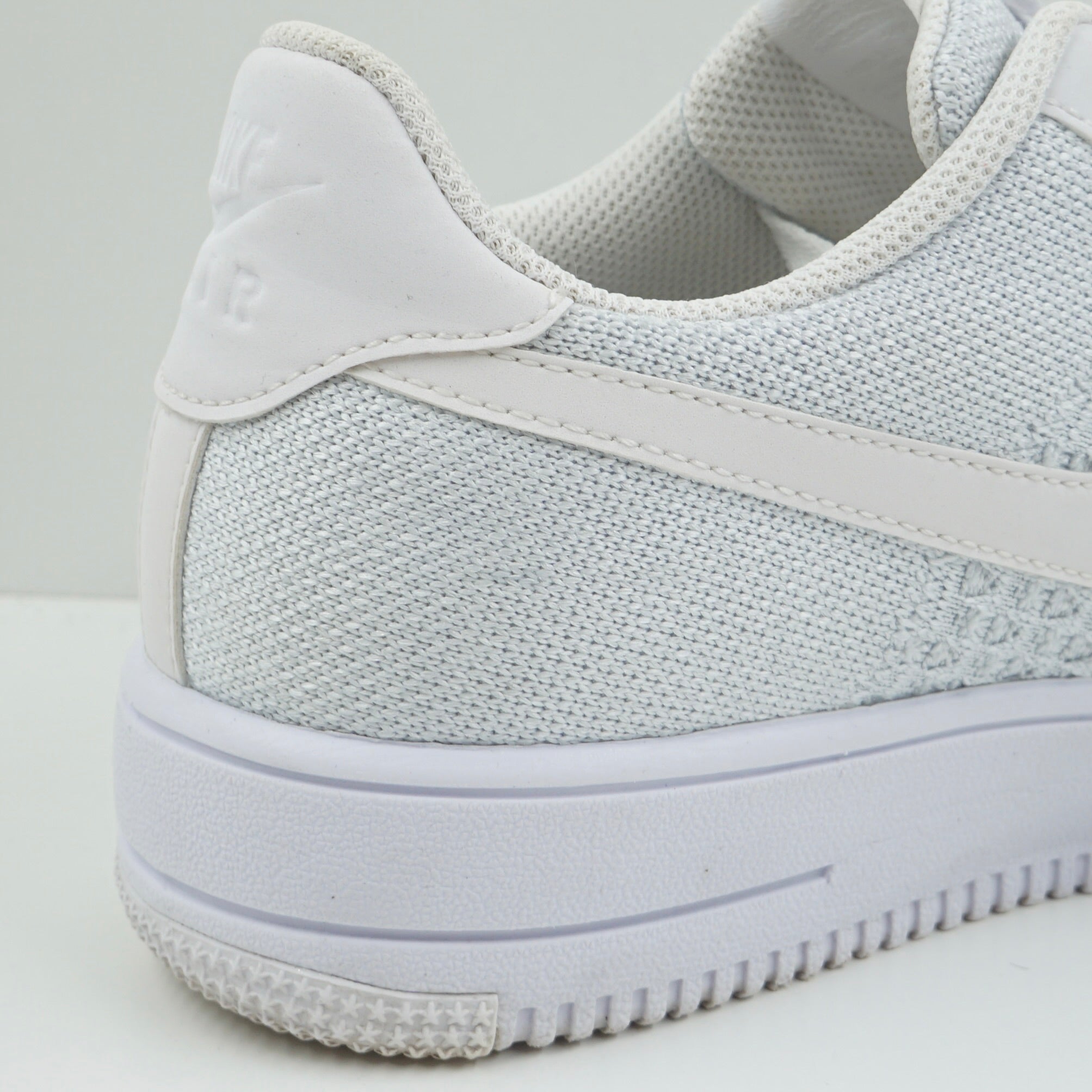 Nike Air Force 1 Flyknit 2 White Pure Platinum