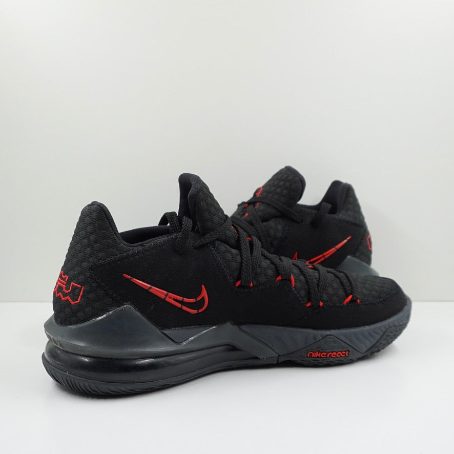 Nike LeBron 17 Low Black Red Dark Grey