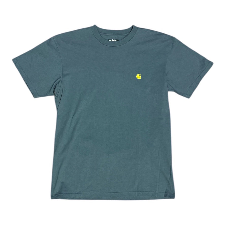 Carhartt WIP Chase Teal Tshirt