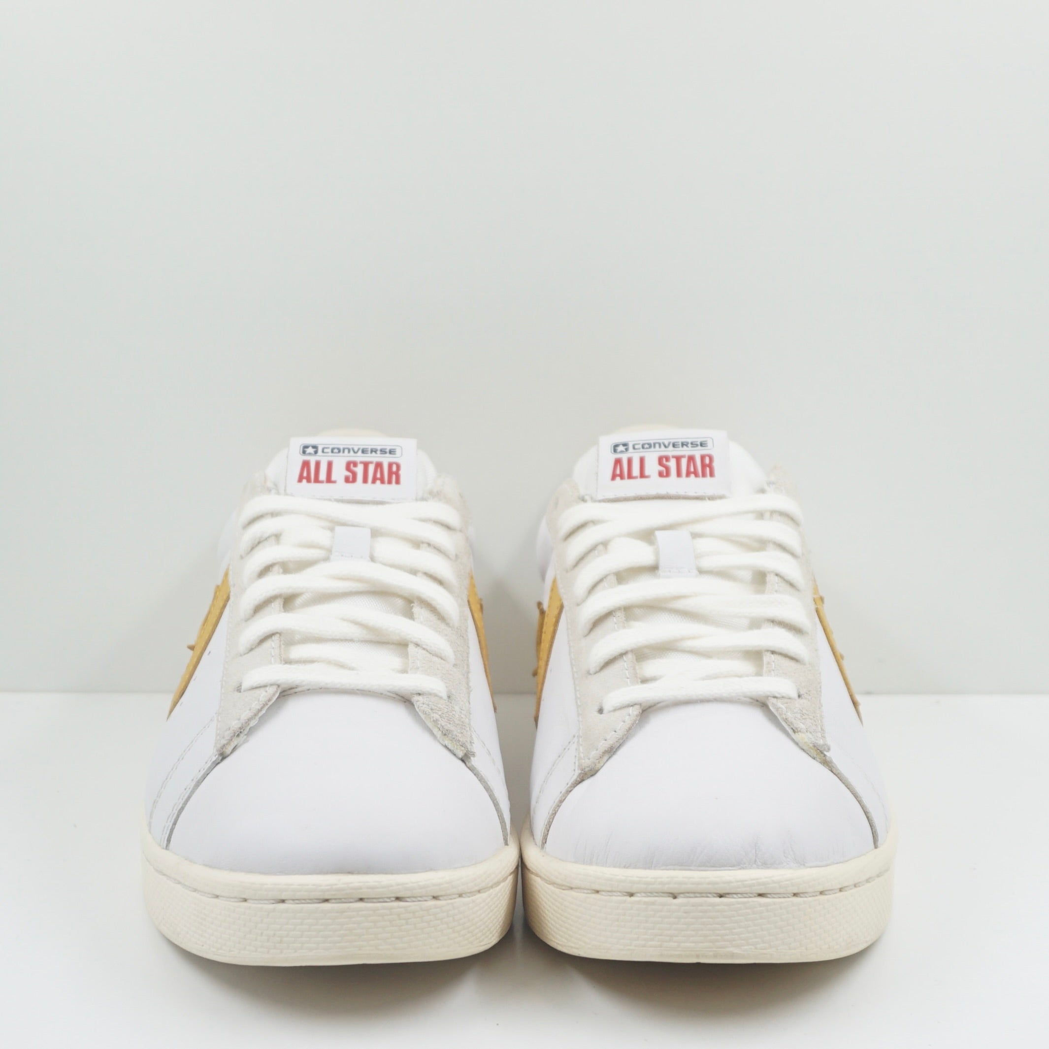 Converse Pro Leather Low White Yellow