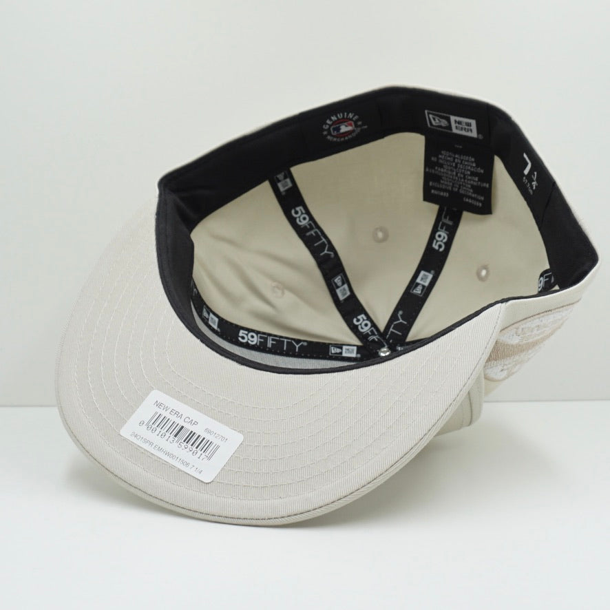 New Era New York Yankees Beige Crown Fitted Cap