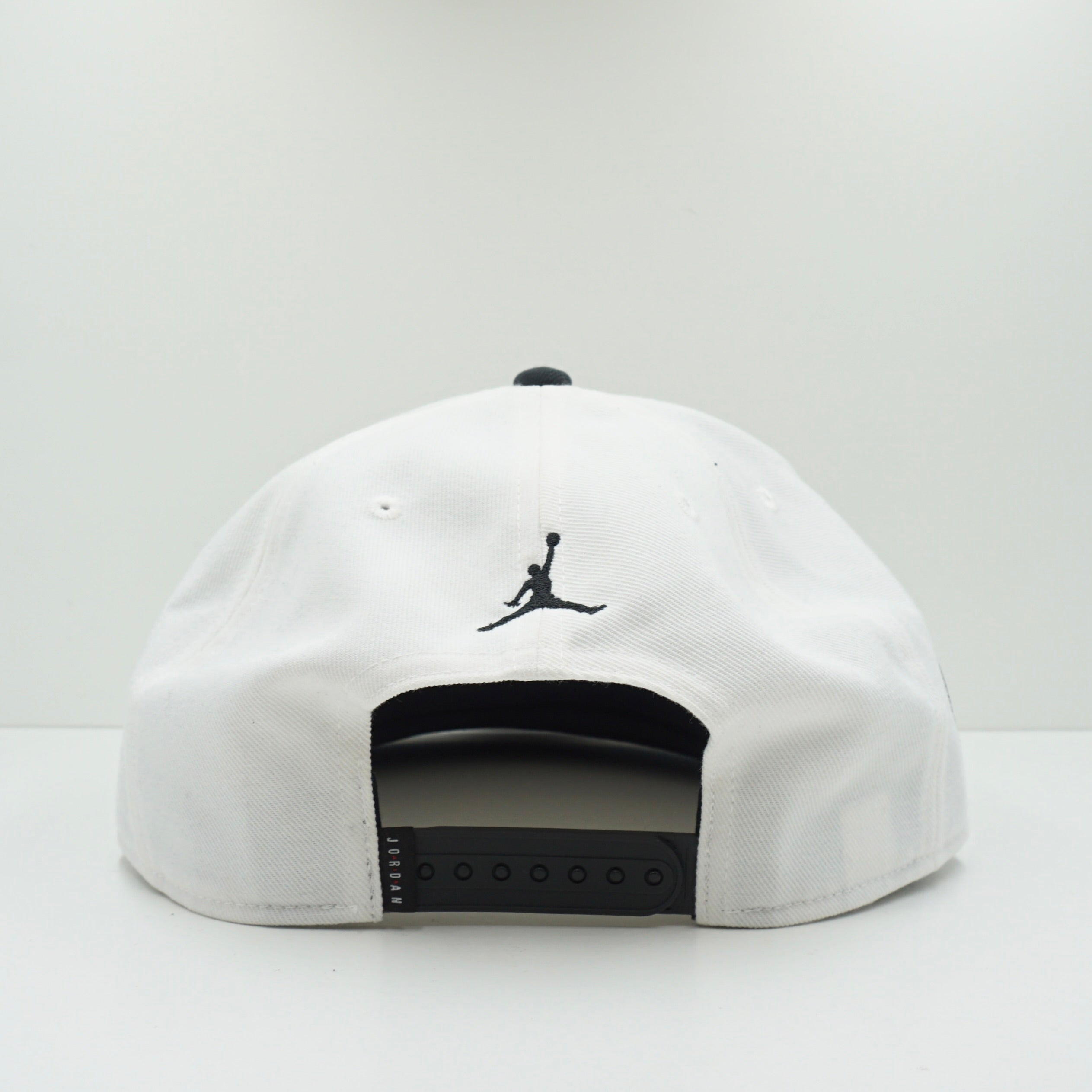 Jordan Pro Structured White Black Snapback Cap
