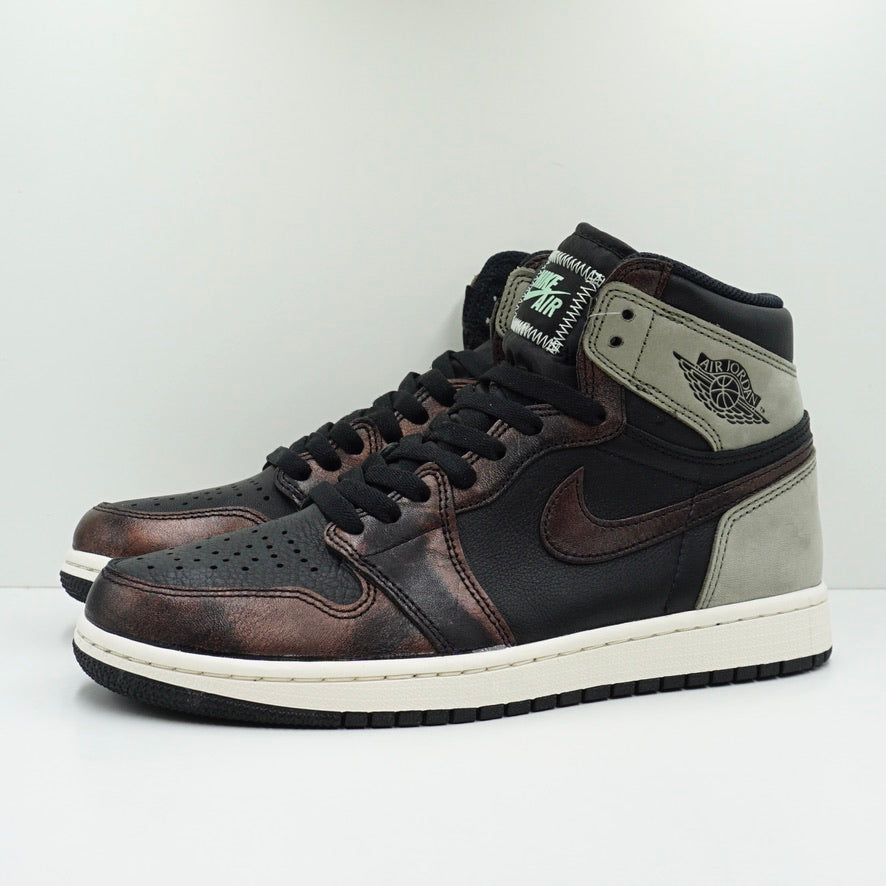 Jordan 1 Retro High Light Army Rust Shadow Patina