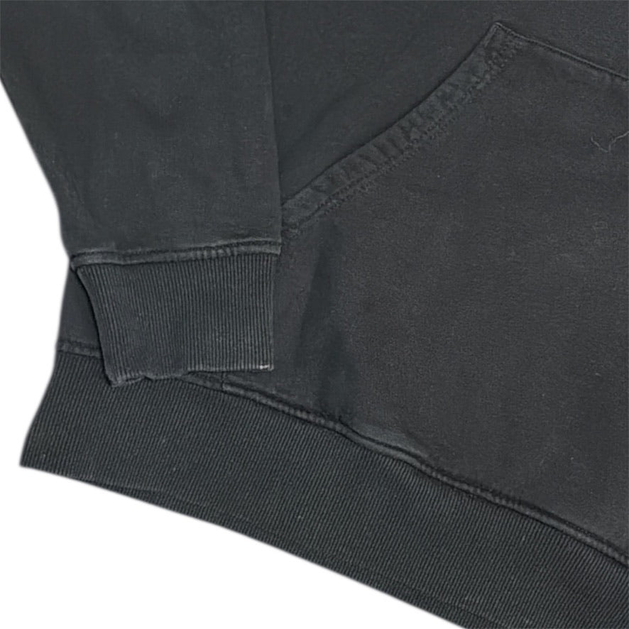 The North Face Black Drew Peak Embroidered Logo Black Hoodie