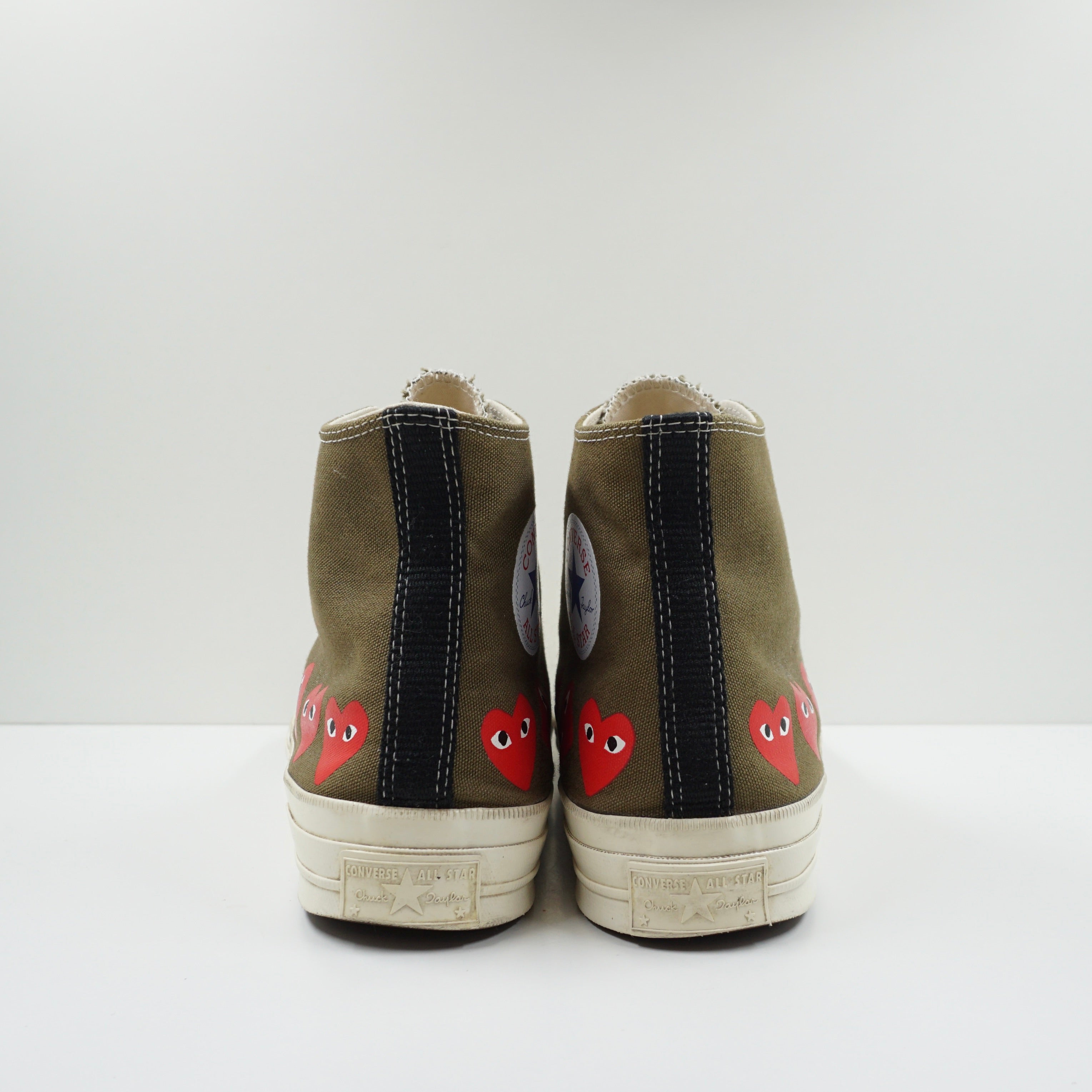 Comme Des Garçons Play Converse Chuck Taylor 70 High Olive