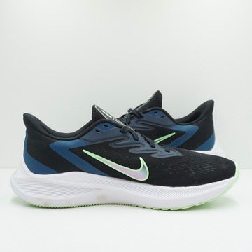 Nike Zoom Winflo 7 Black Valerian Blue
