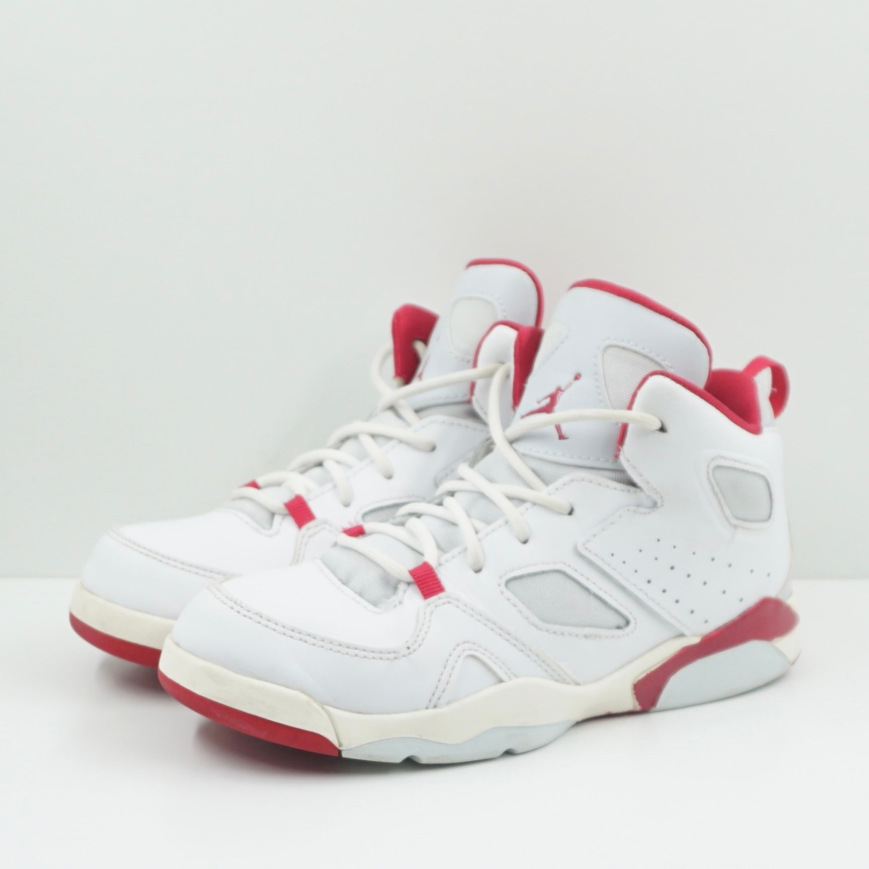 Jordan Flight Club 91 White Pure Platinum Sail Mystic Hibiscus (PS)
