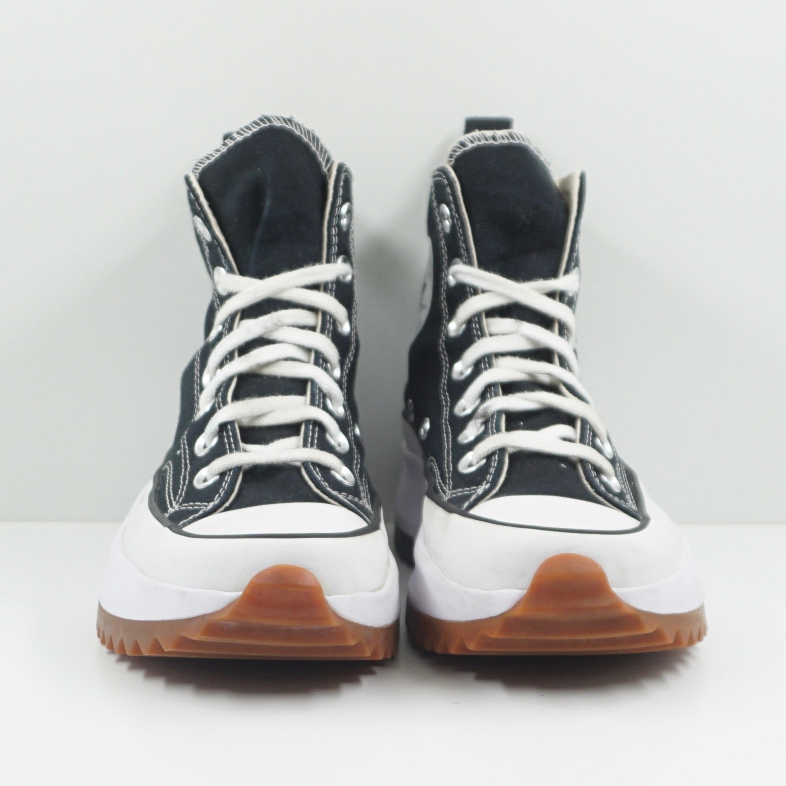 Converse Run Star Hike Hi Black White Gum