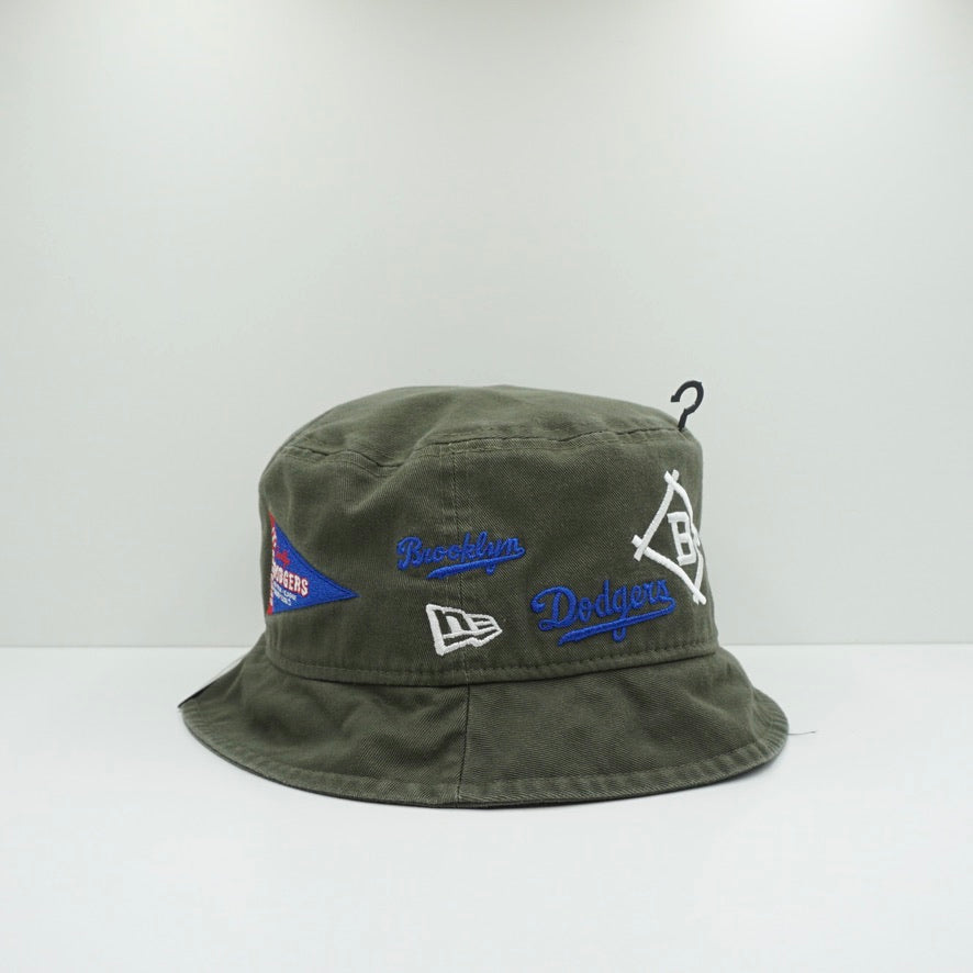 Brooklyn Dodgers Cooperstown Green Bucket Hat