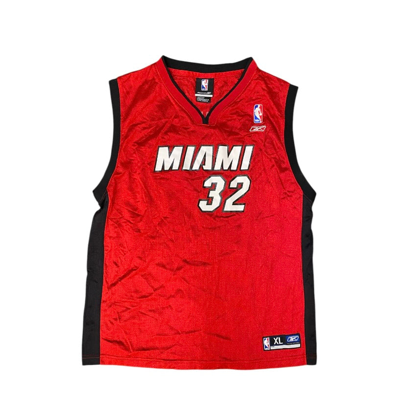 Reebok NBA Miami Heat Shaquille O'neal #32 Basketball Jersey