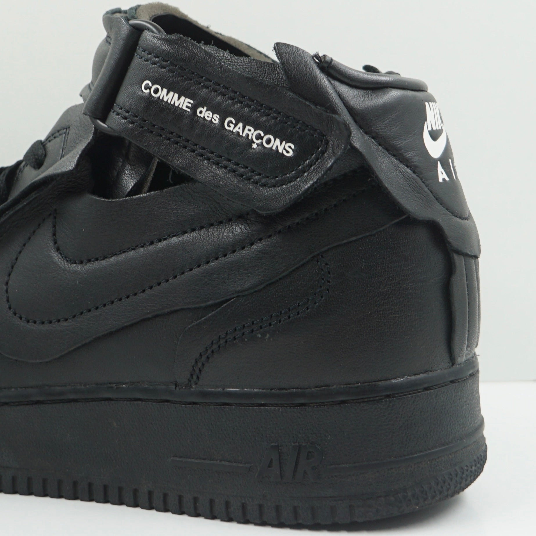 Nike Air Force 1 Mid Comme des Garcons Black