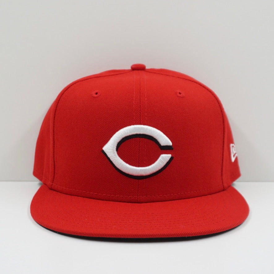 New Era Cincinnati Reds Red Fitted Cap