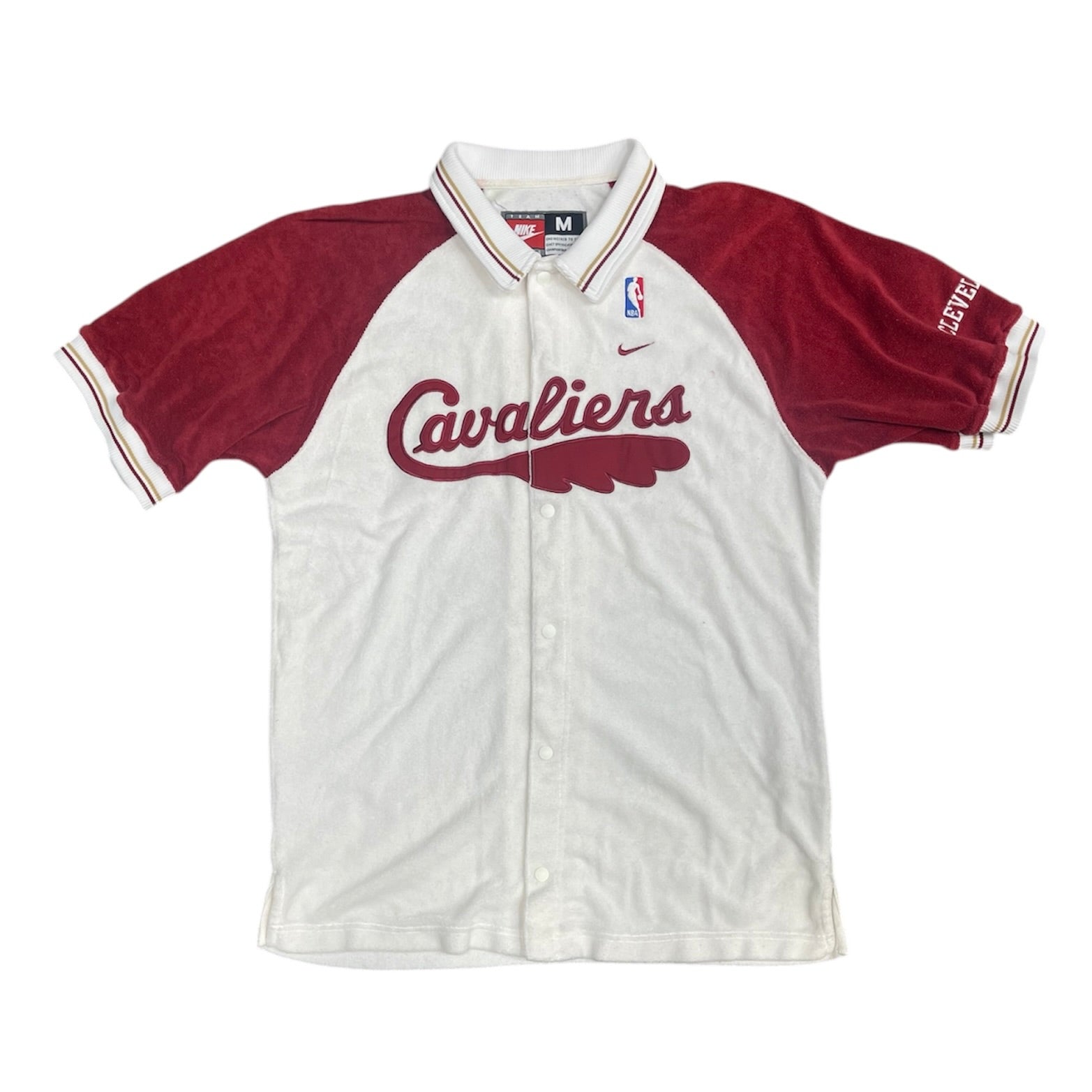 Nike Cleveland Cavaliers NBA Terry Cloth Warm Up Shirt
