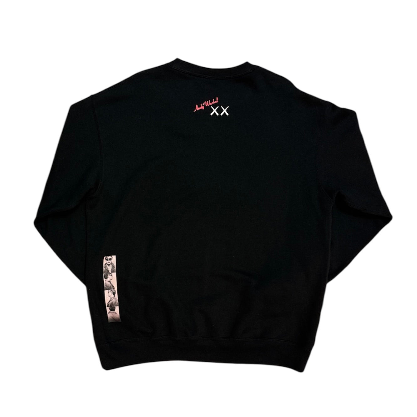 Uniqlo x Kaws x Andy Warhol Black Crewneck