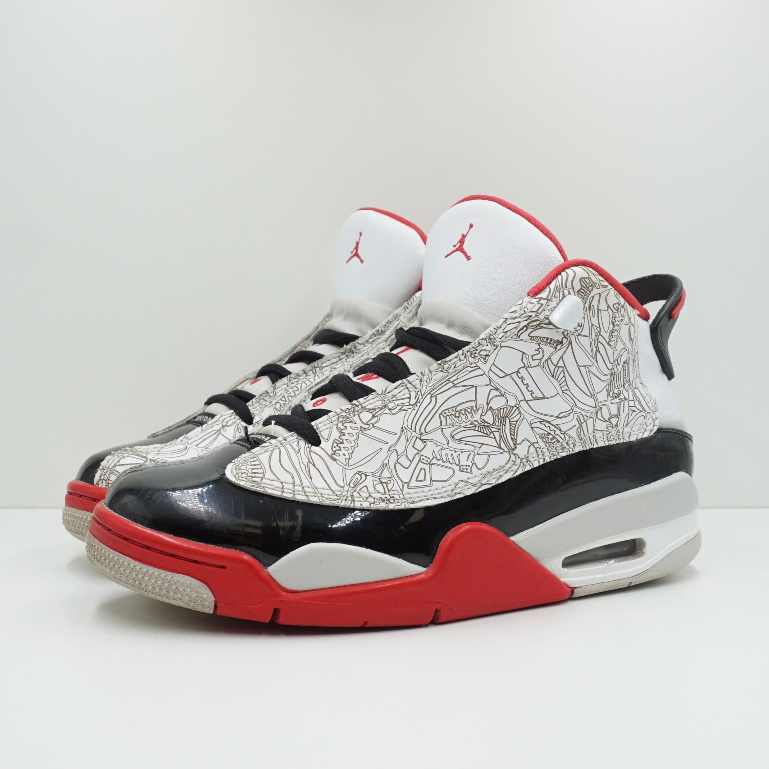 Jordan Dub Zero White Varsity Red (2022) (GS)