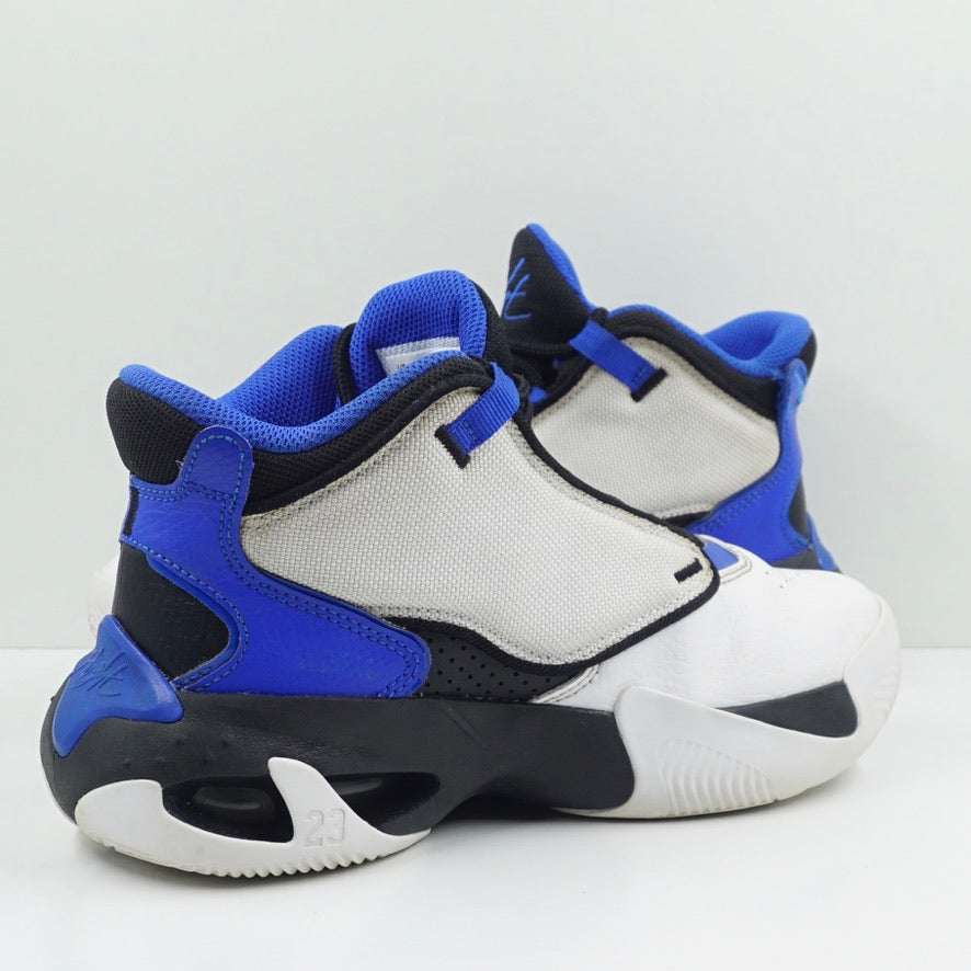 Jordan Max Aura White Hyper Royal Black (GS)